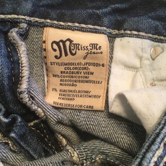 Miss me Irene Boot Cut Denim Jeans Size 28 - Picture 6 of 14